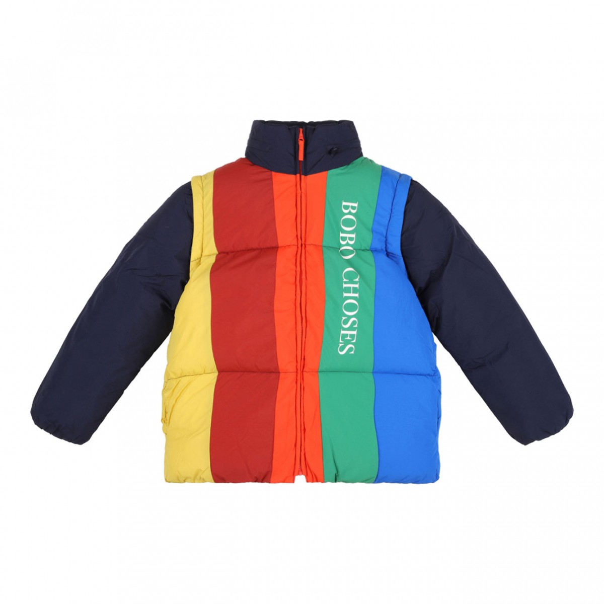 Multicolour Quilted Jacket