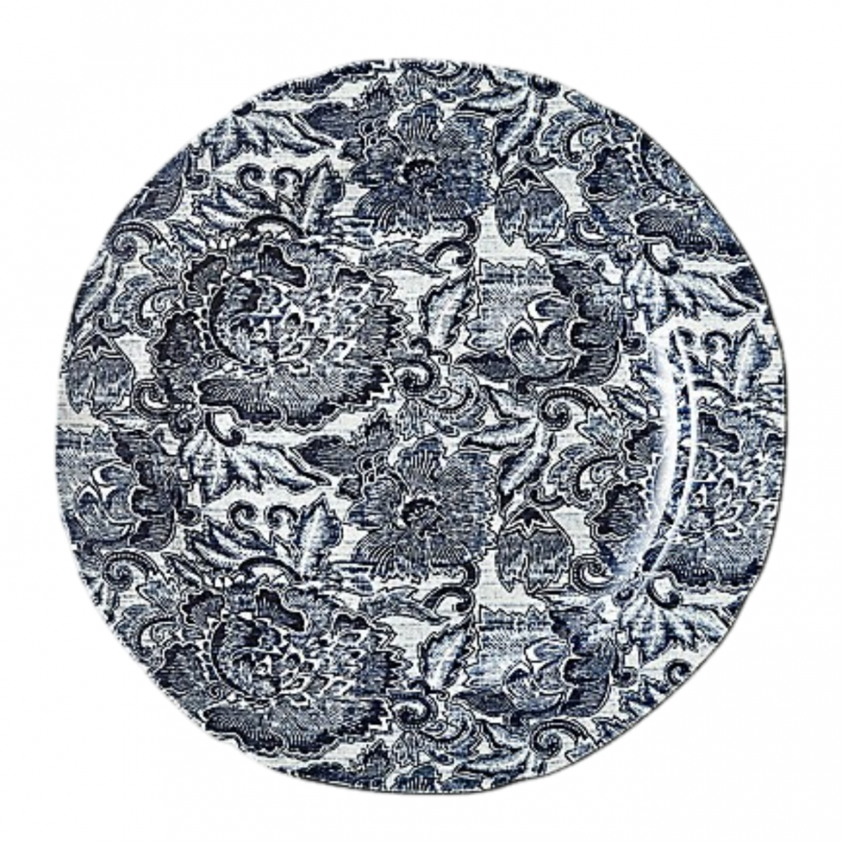 Faded Peony Flat Plate