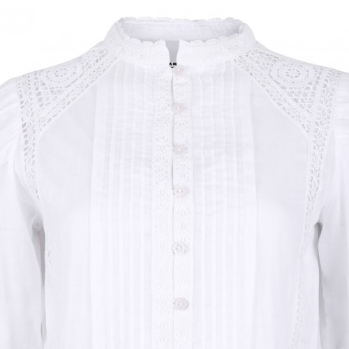 White Greicy Shirt
