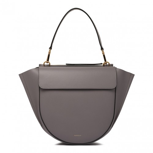 Taupe Grey Medium Hortensia Bag