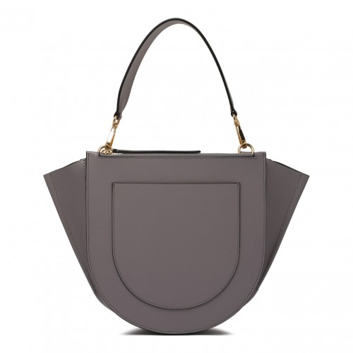 Taupe Grey Medium Hortensia Bag 2