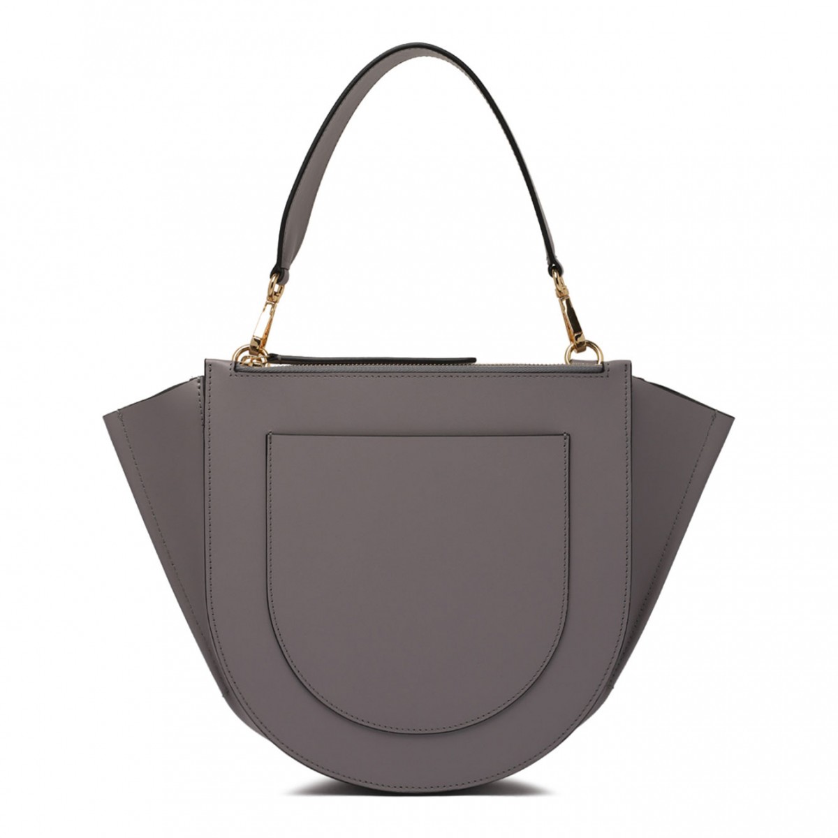 Taupe Grey Medium Hortensia Bag