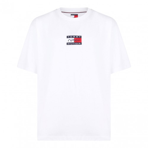White Logo Patch T-Shirt