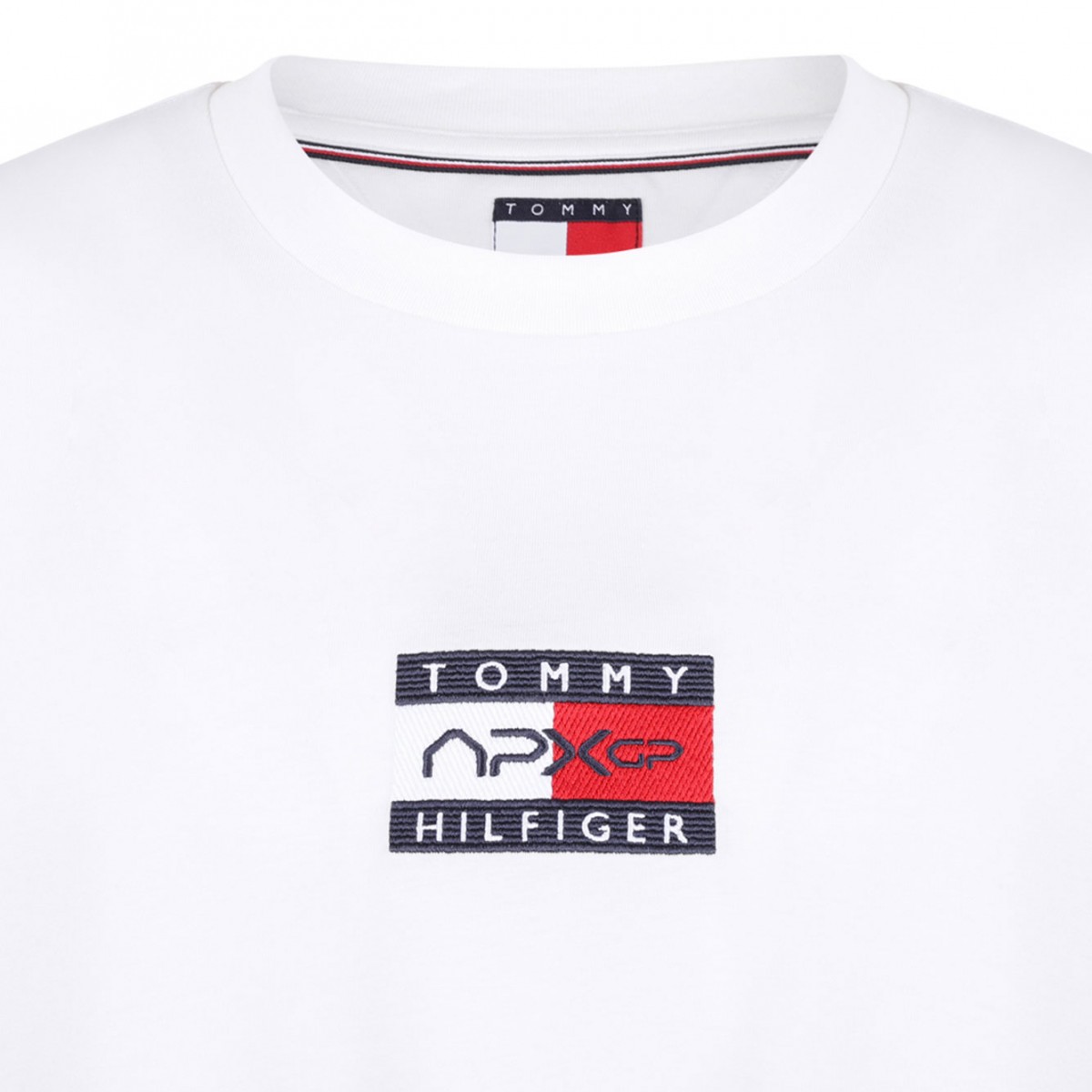 White Logo Patch T-Shirt