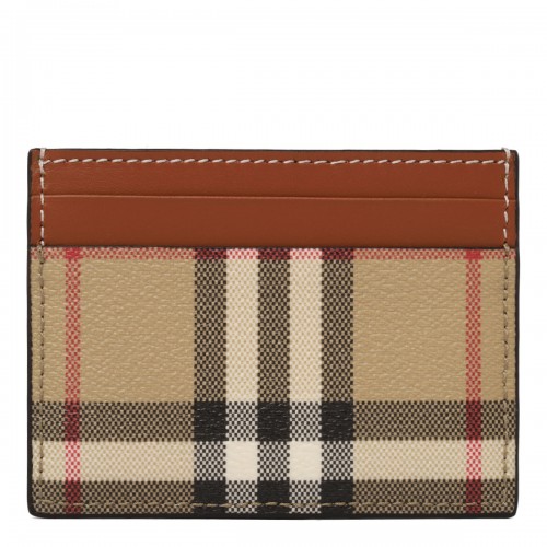 Vintage Check Card Holder 2
