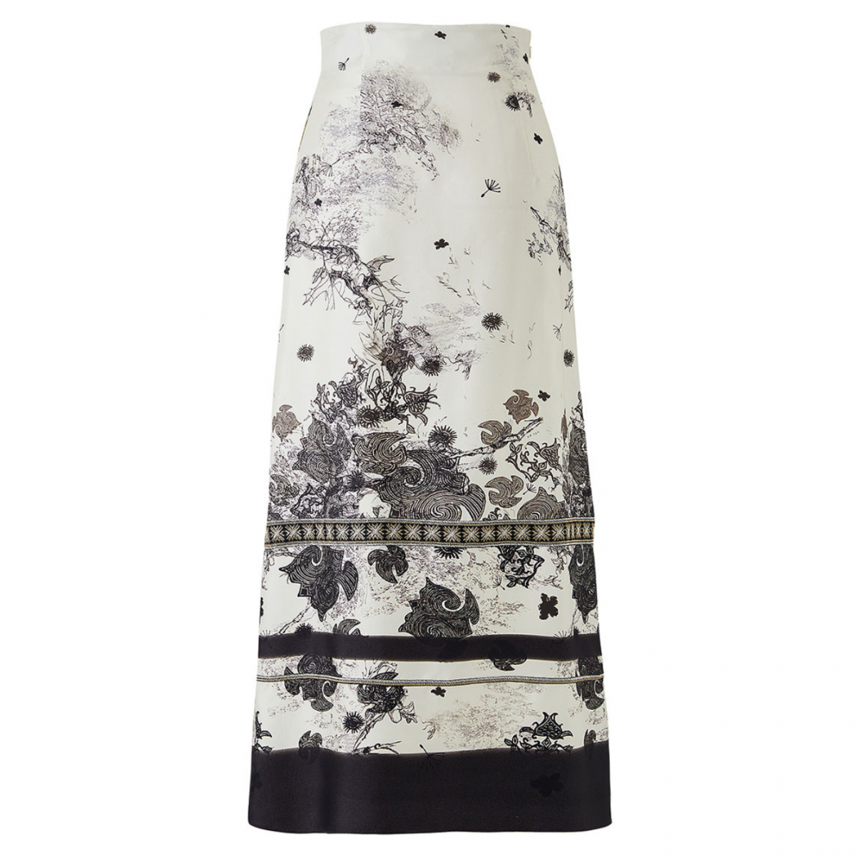 Black and White Skirt