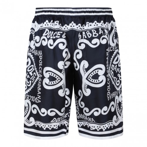 Black and White Shorts