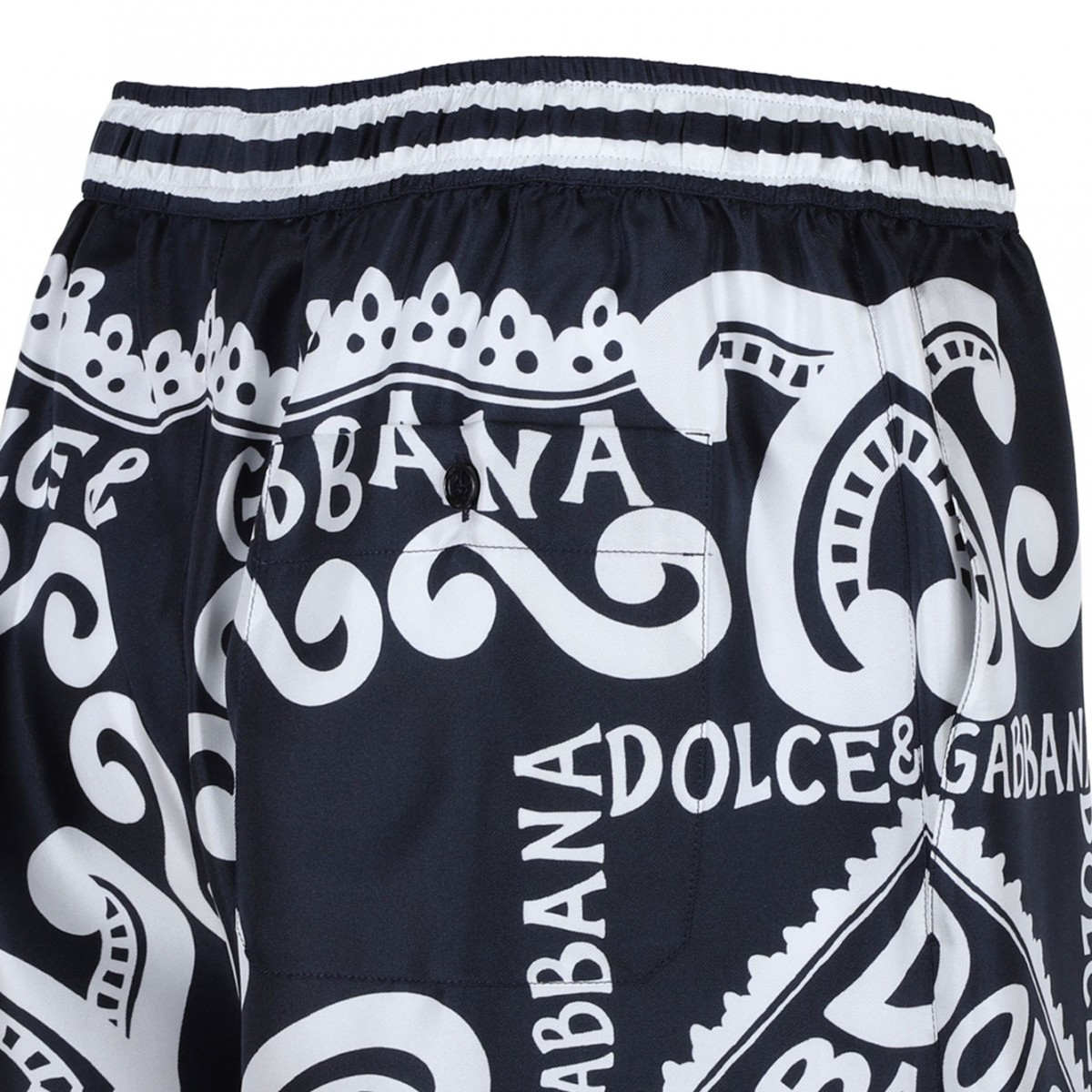 Black and White Shorts