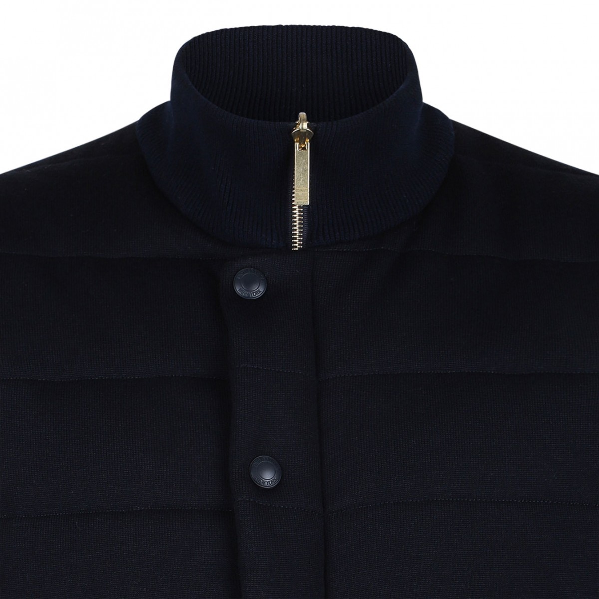 Navy Blue Padded Jacket