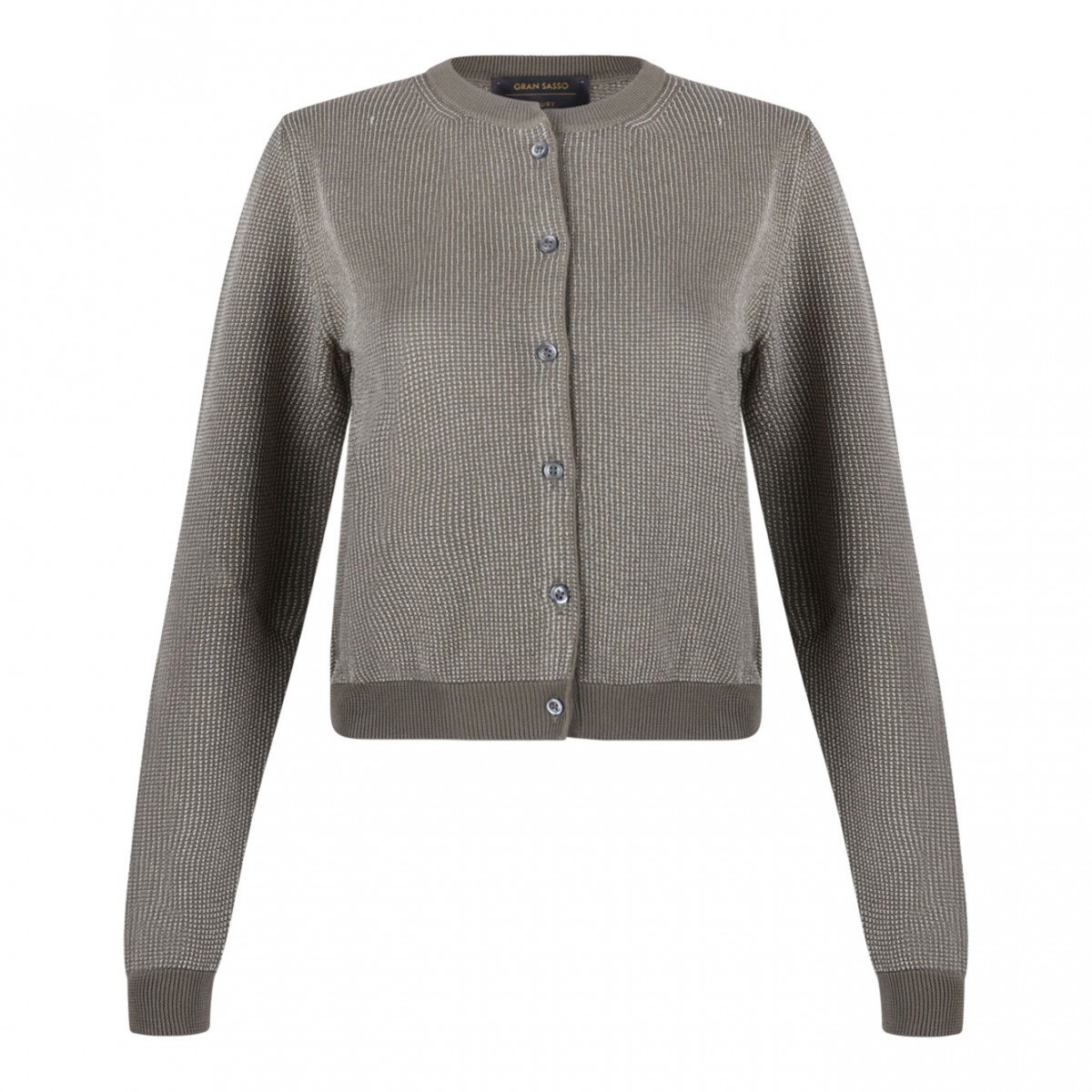 Dark Green Knit Cardigan