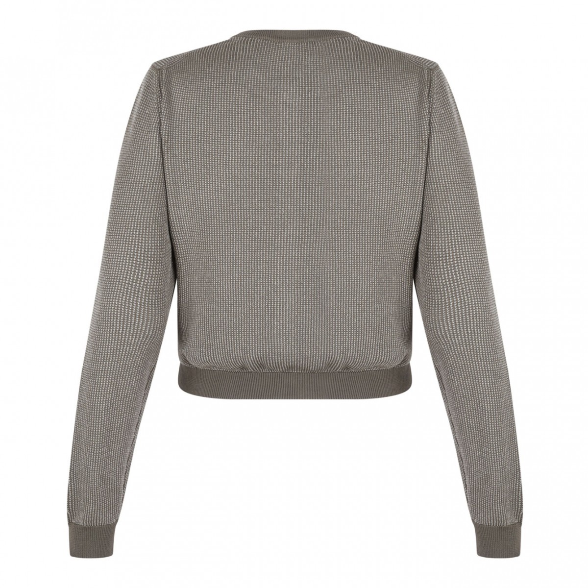 Dark Green Knit Cardigan