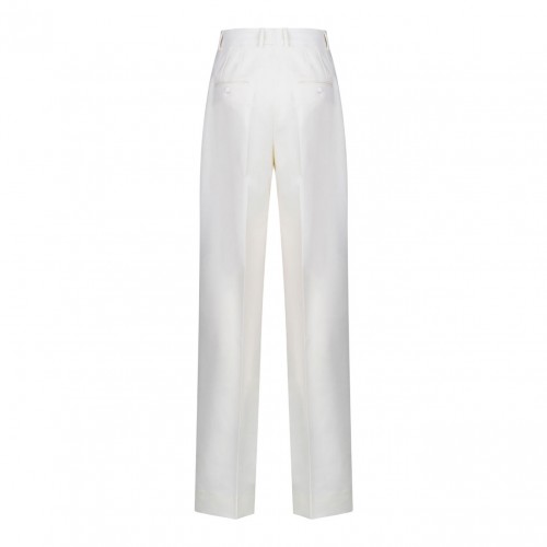 White Wool Pants 2