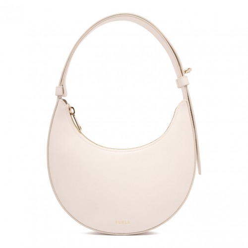 Cream White Mini Delizia Shoulder Bag