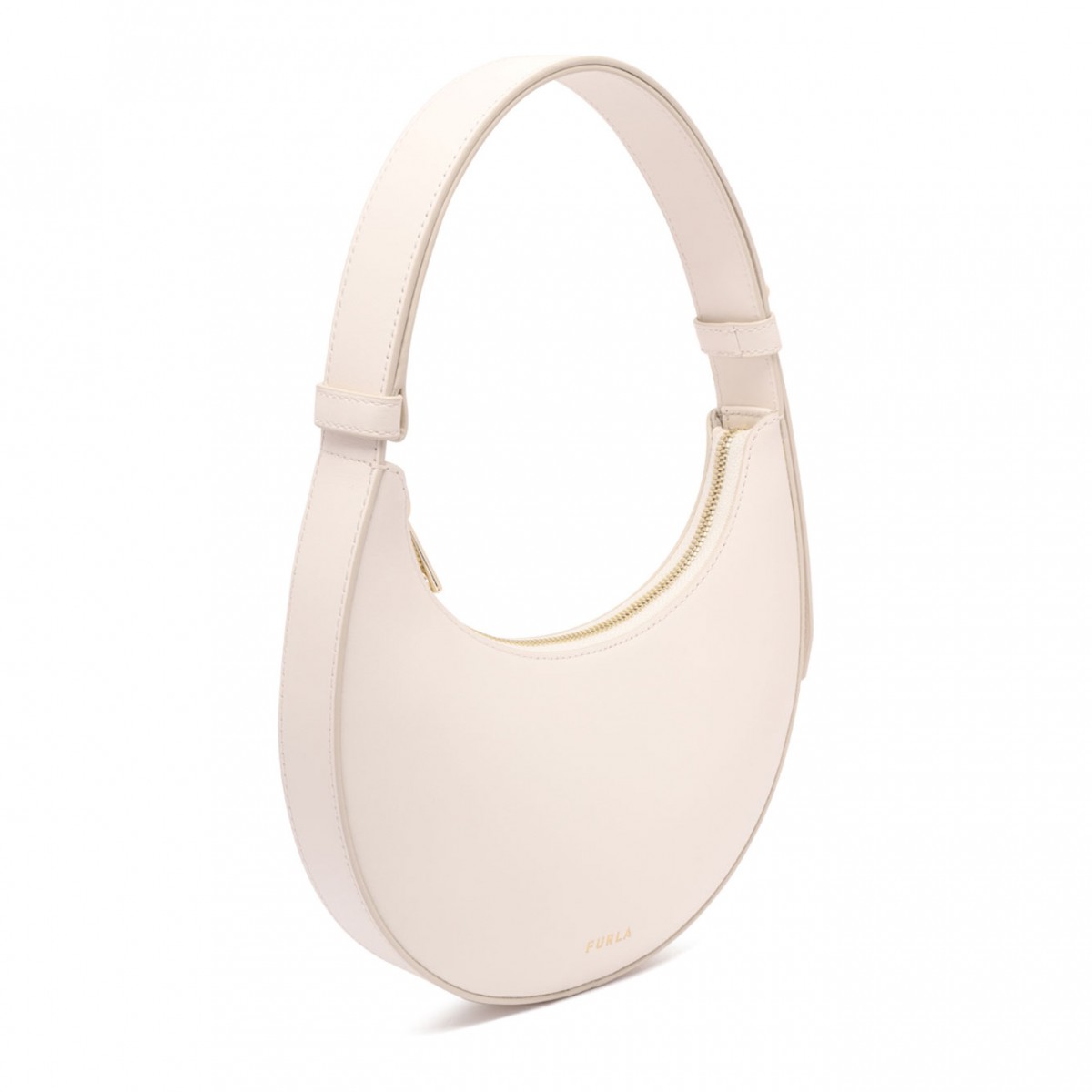 Cream White Mini Delizia Shoulder Bag