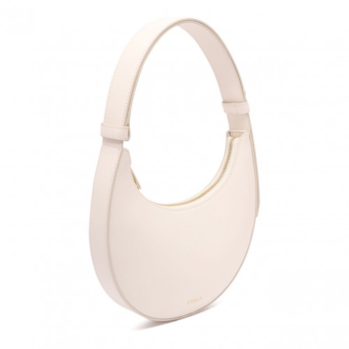 Cream White Mini Delizia Shoulder Bag