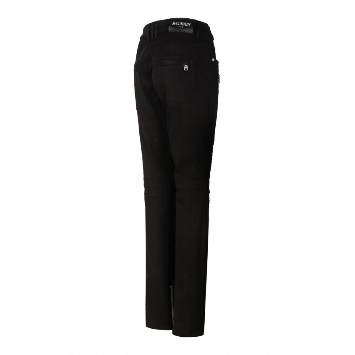 Black Biker Jeans