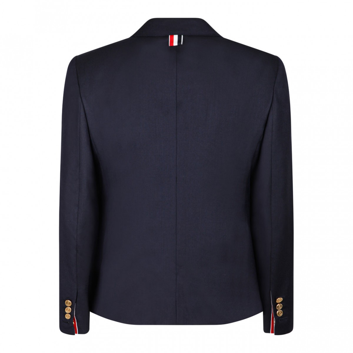 Navy Blue Single Breasted Blazer