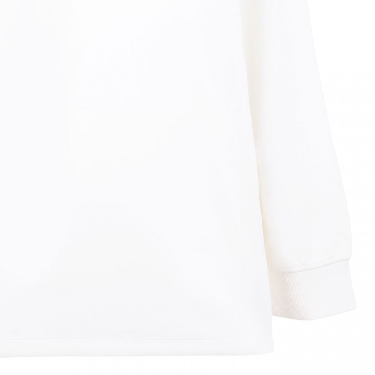 White Oversized Sweatshirt