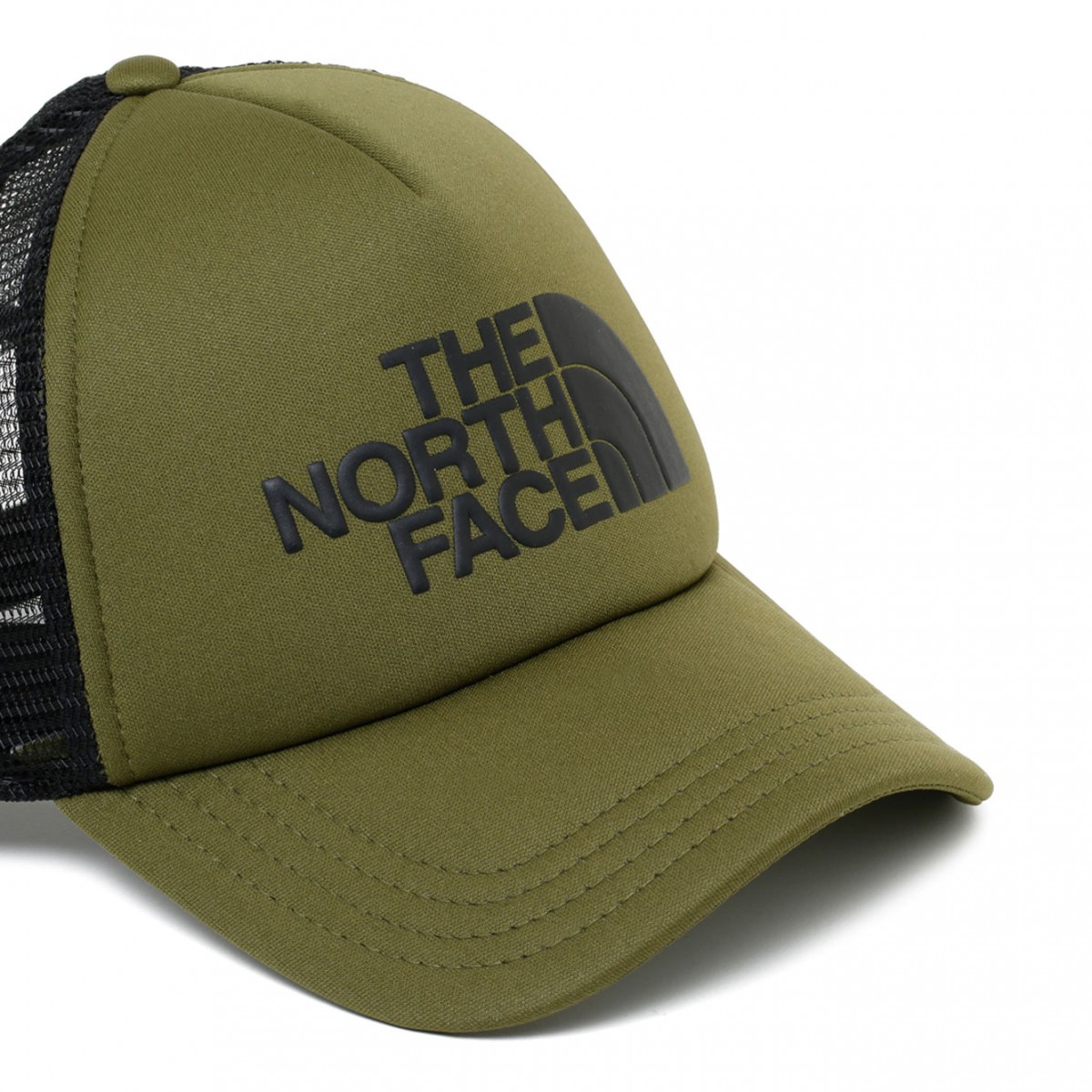 Forest Olive TNF Logo Trucker