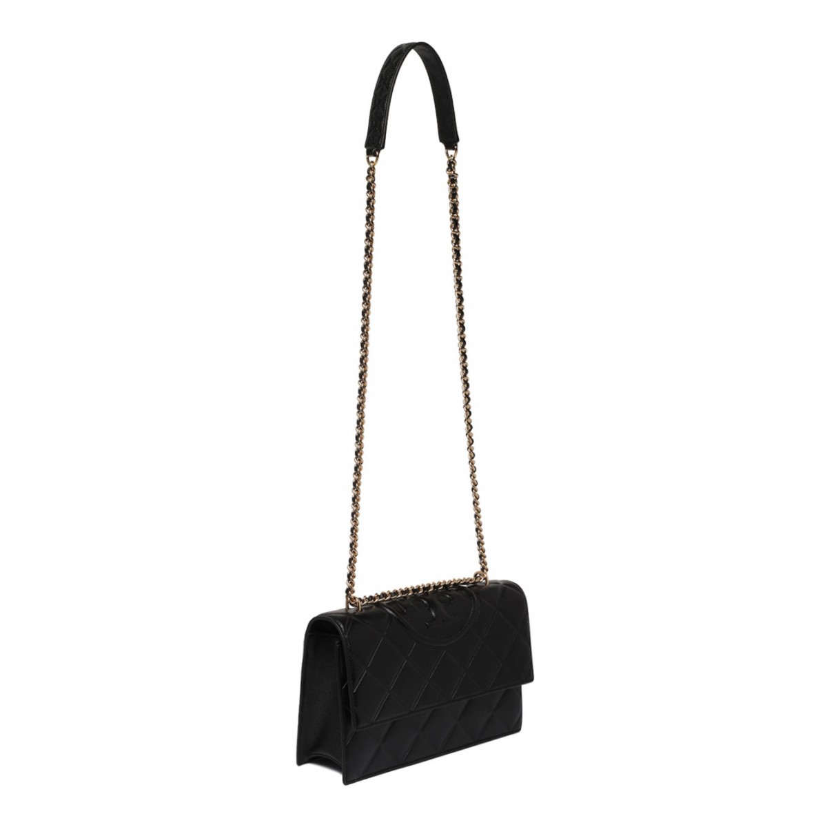 Black Fleming Shoulder Bag