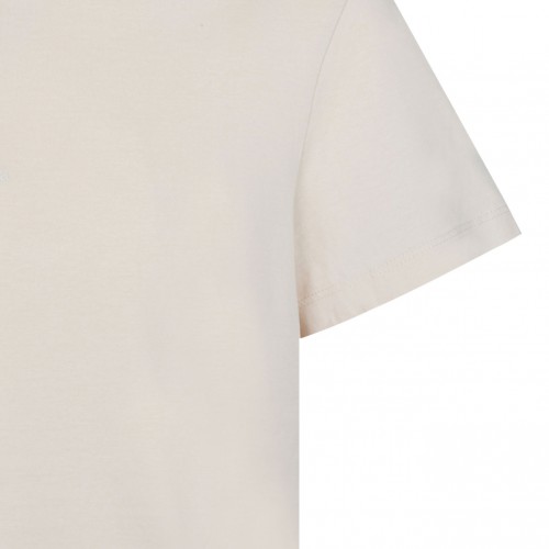 Ecru Distorted Logo T-Shirt