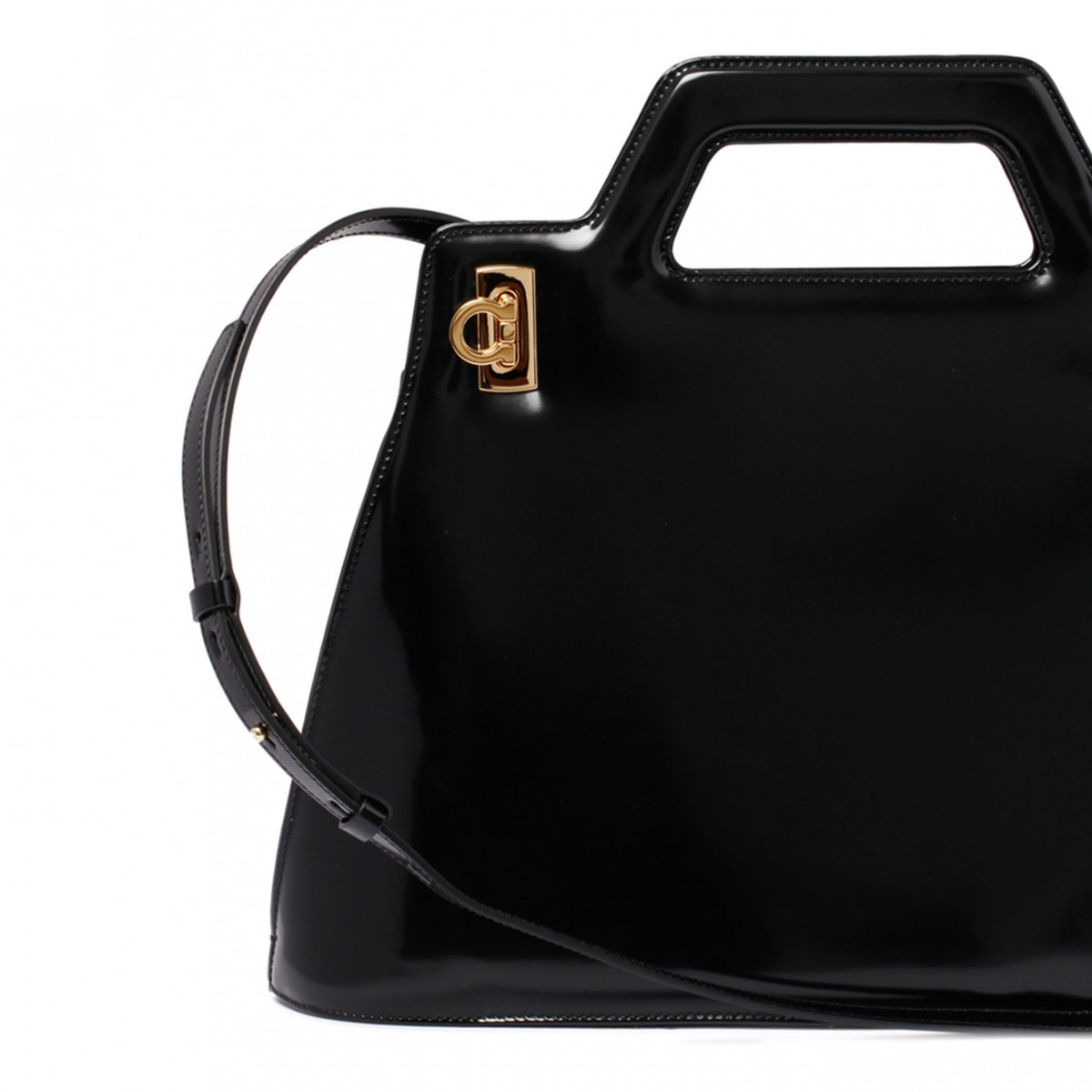 Black Wanda Hand Bag