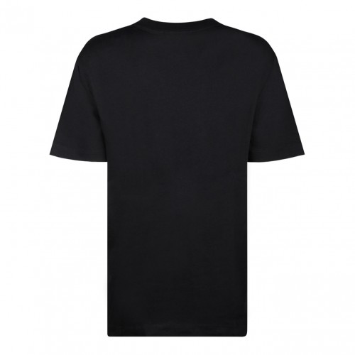 Slightly Dropped Shoulders Black T-Shirt 2
