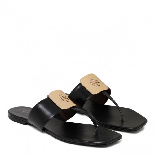 Black Georgia Sandal 2