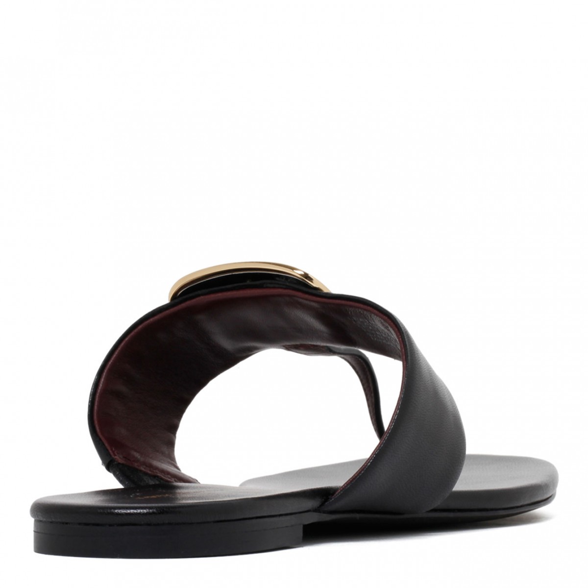 Black Georgia Sandal