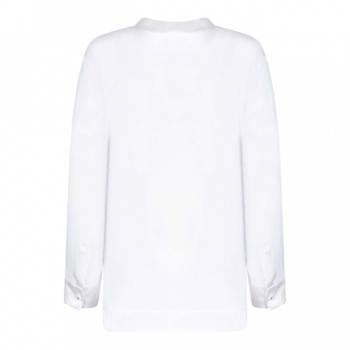 White Chiffon Shirt