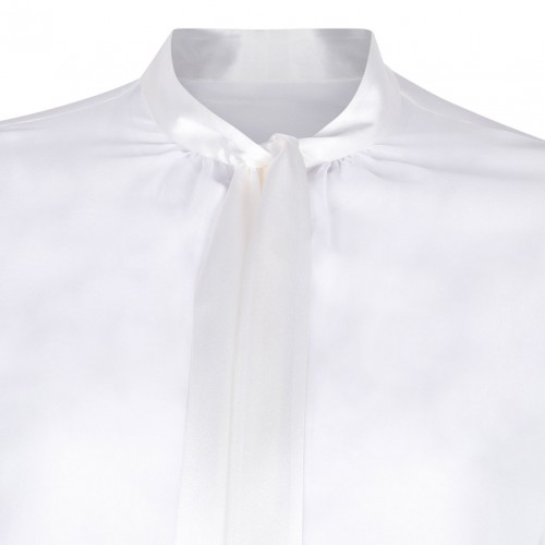 White Chiffon Shirt