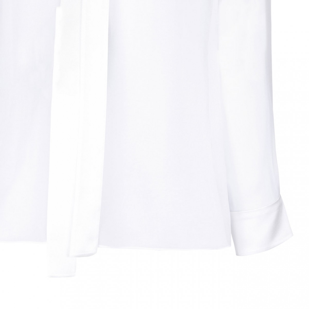 White Chiffon Shirt