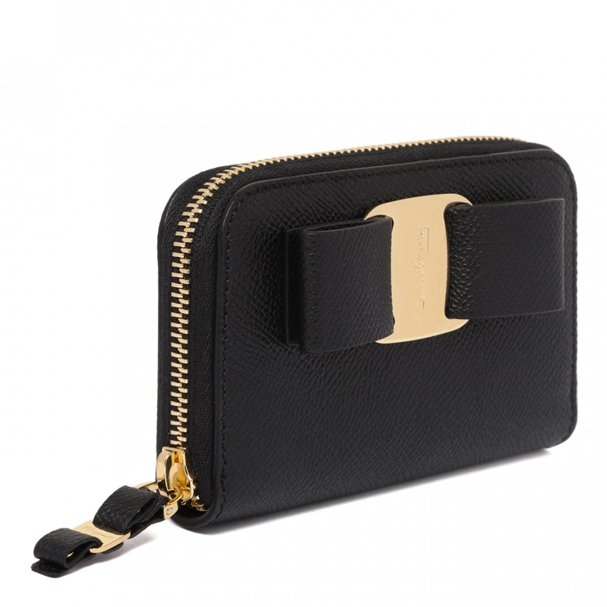 Black Vara Bow Card Holder