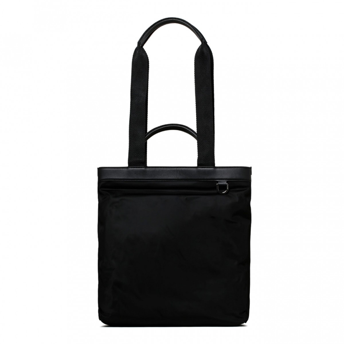 Black Shopping Tote Bag