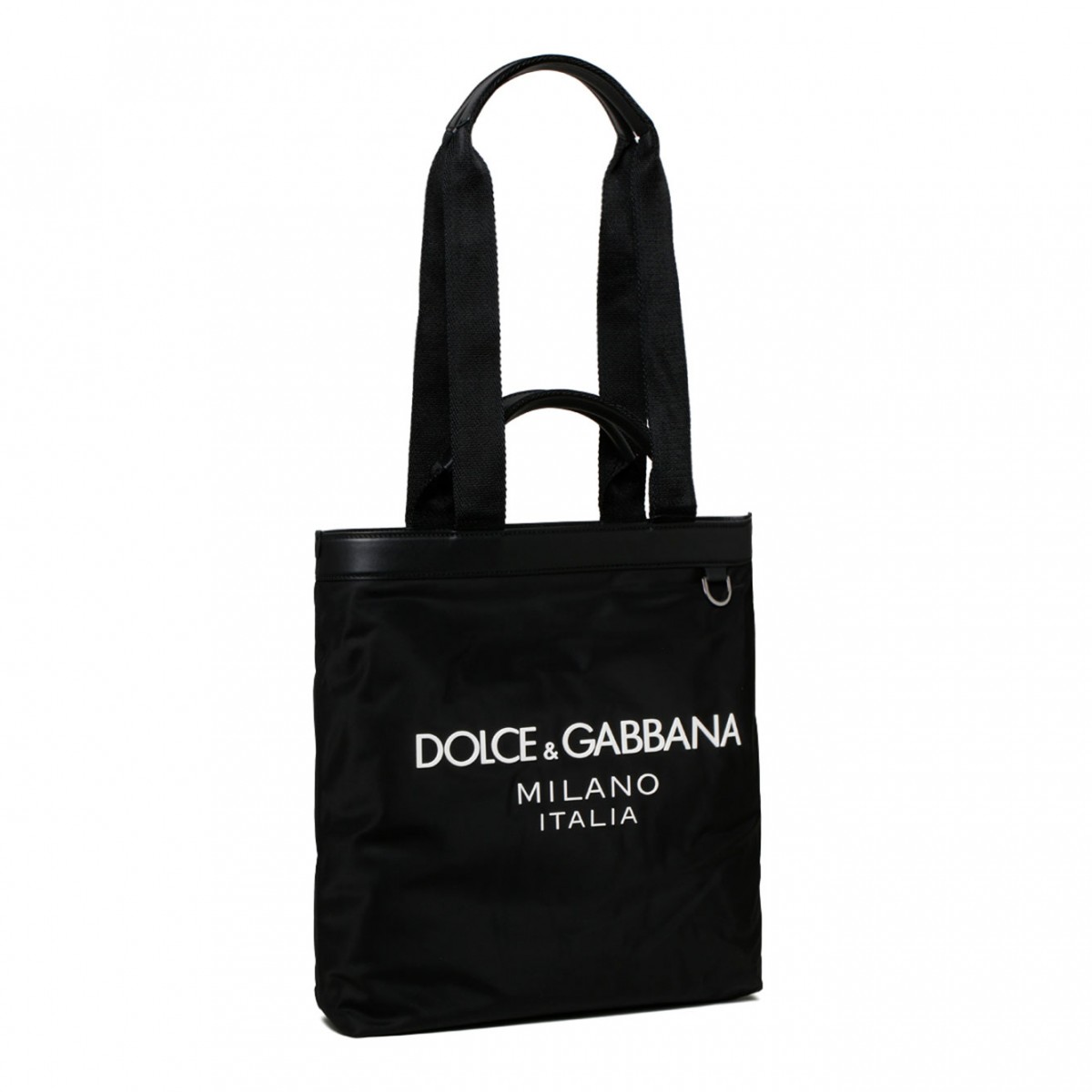 Black Shopping Tote Bag