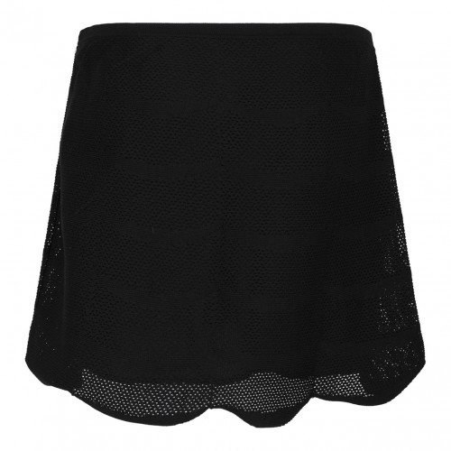 Black Knitted Mini Skirt 2