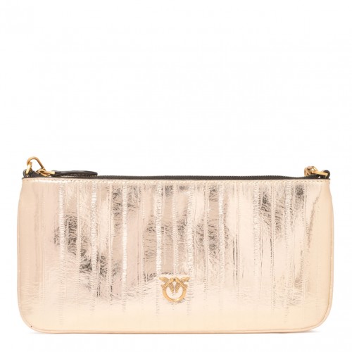 Gold Tone Shoulder Bag