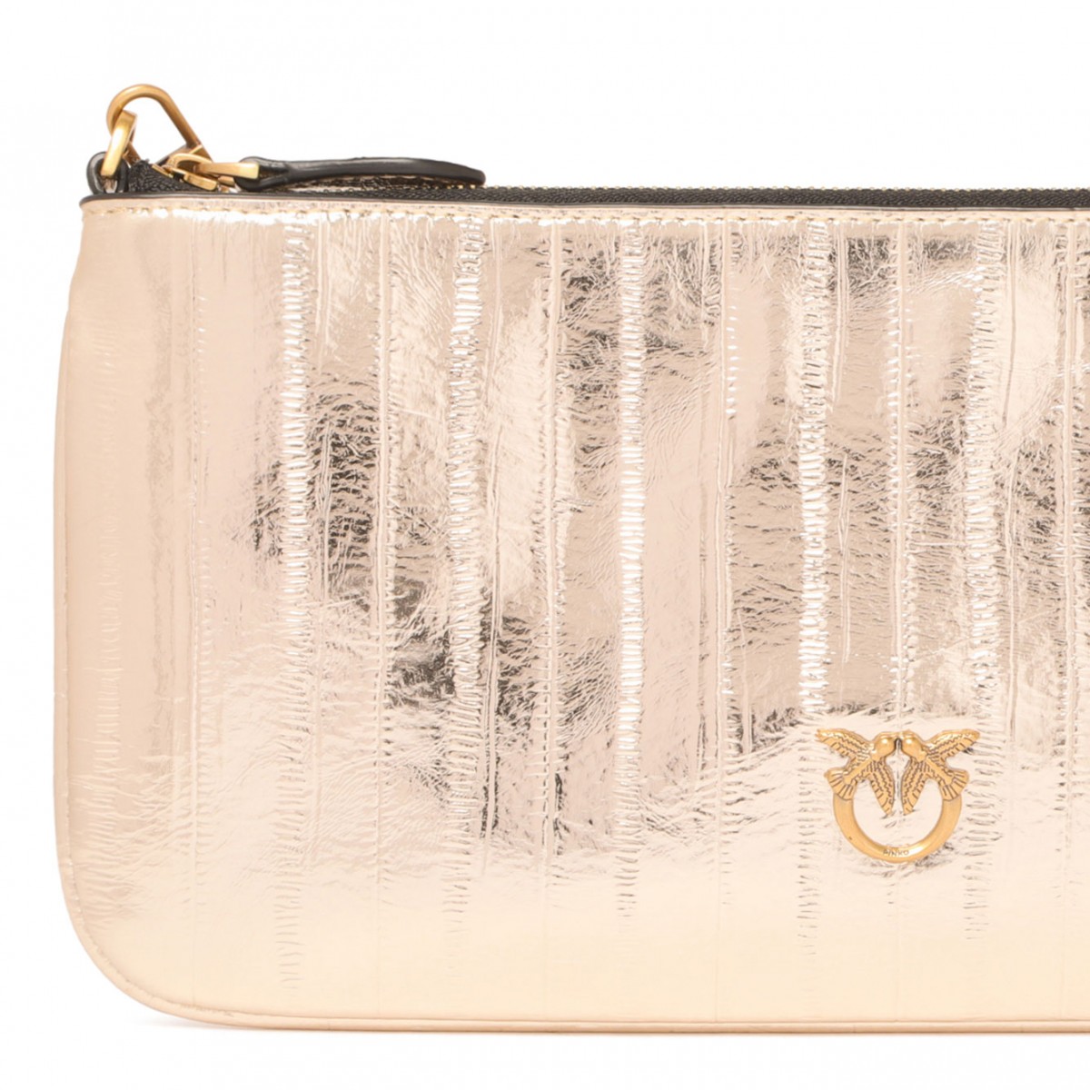 Gold Tone Shoulder Bag