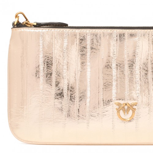 Gold Tone Shoulder Bag