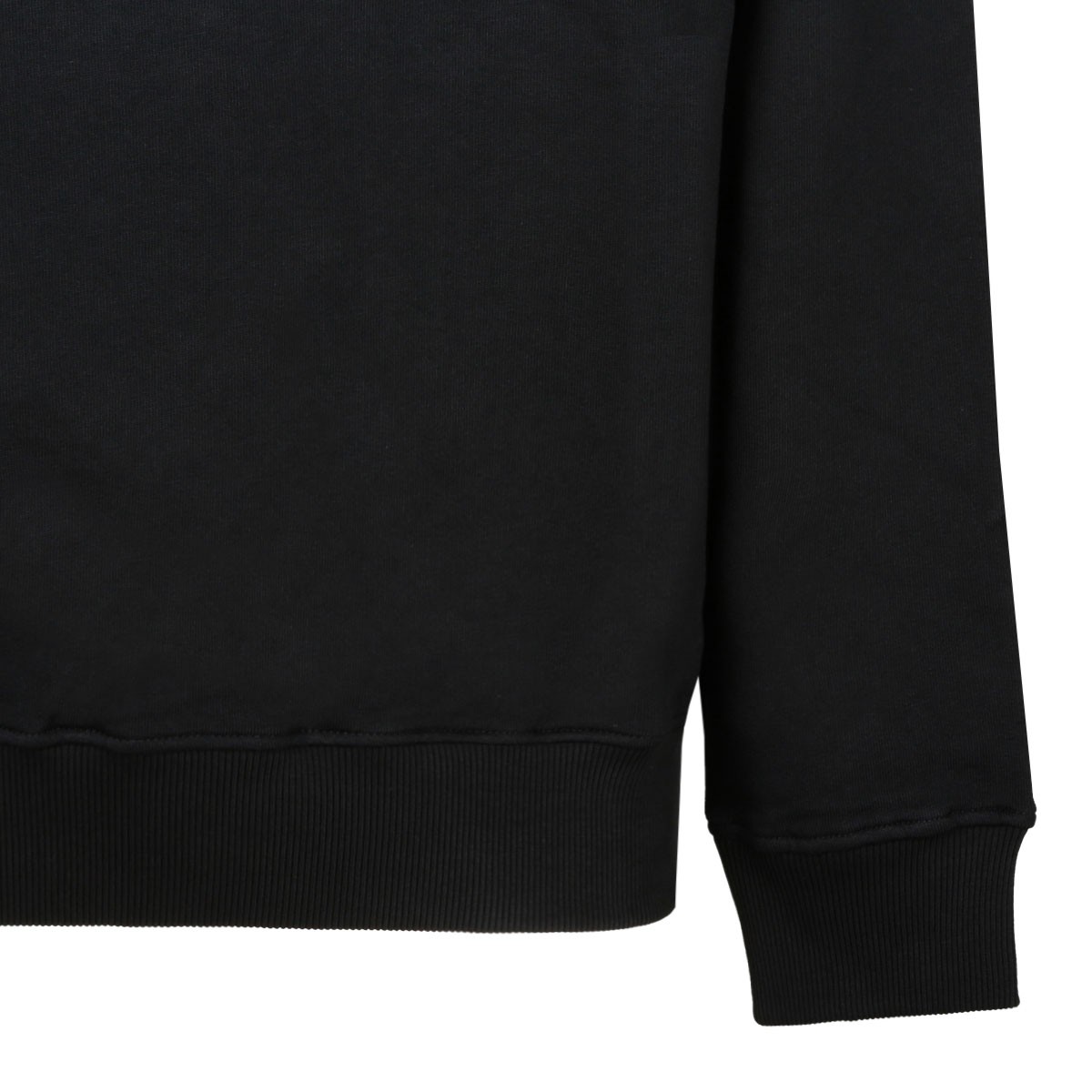 Black Logo Print Sweatshirt