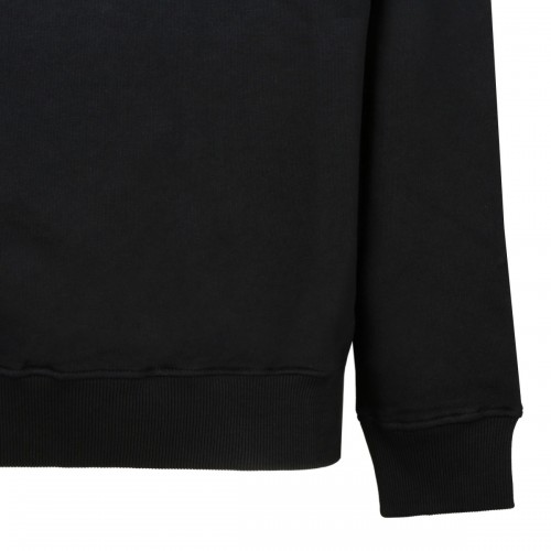 Black Logo Print Sweatshirt
