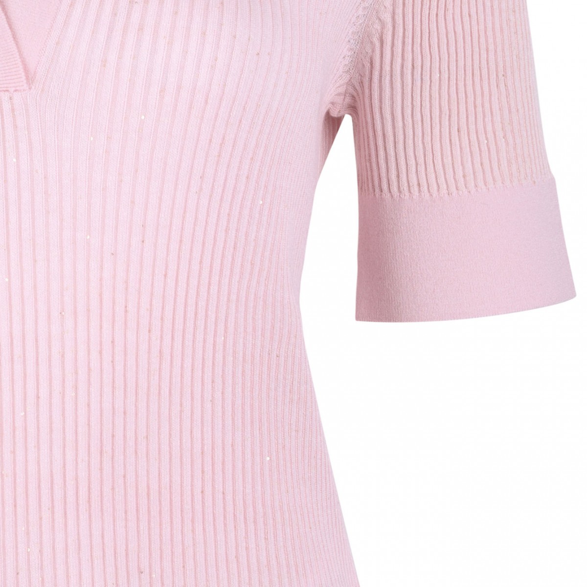 Light Pink Polo Shirt