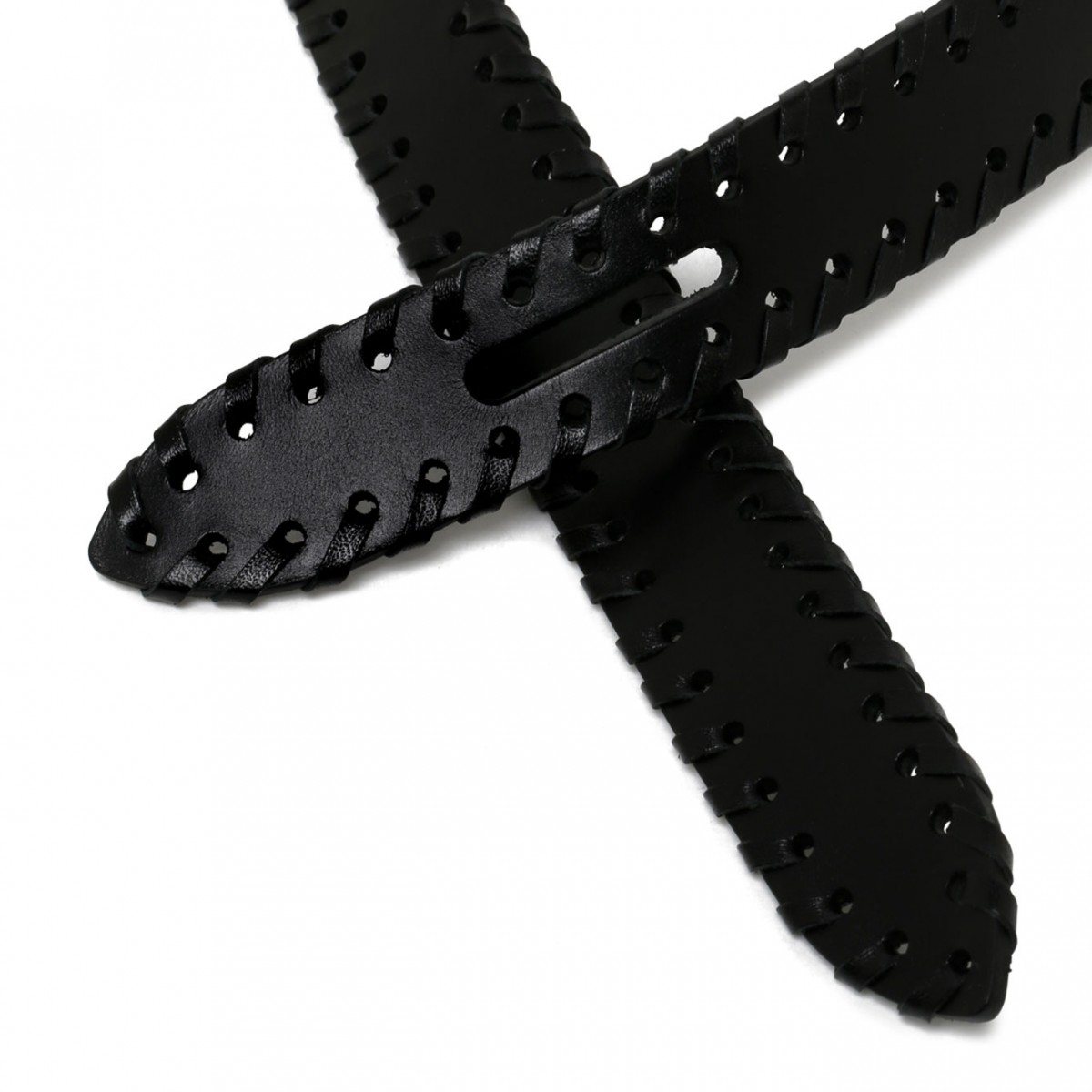 Black Lecce Belt