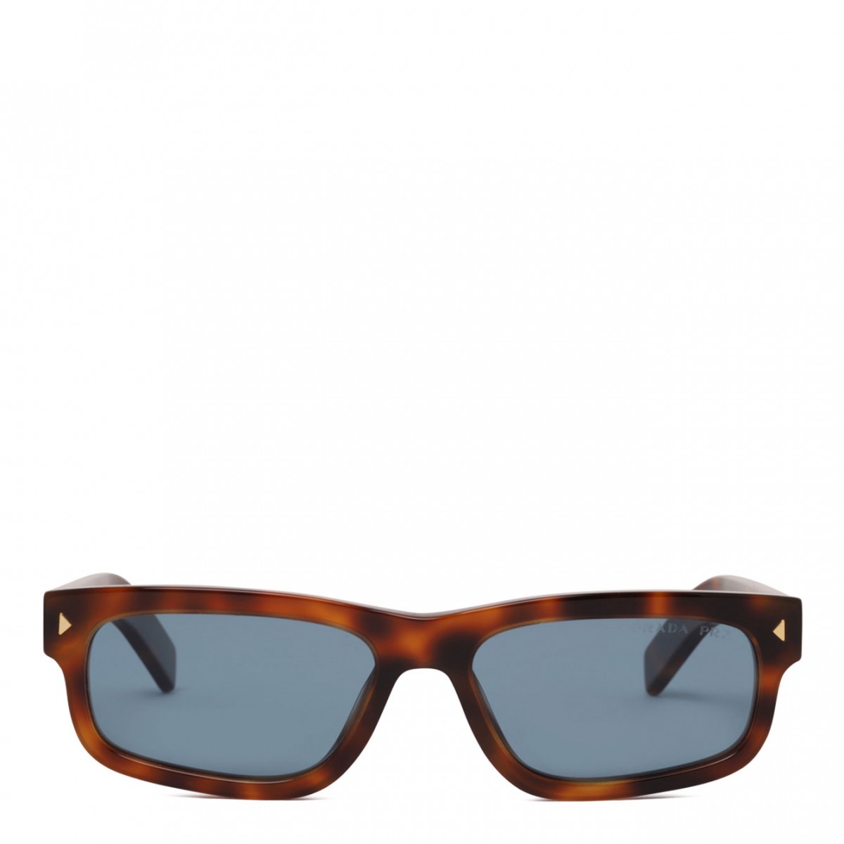 Brown Rectangular Sunglasses
