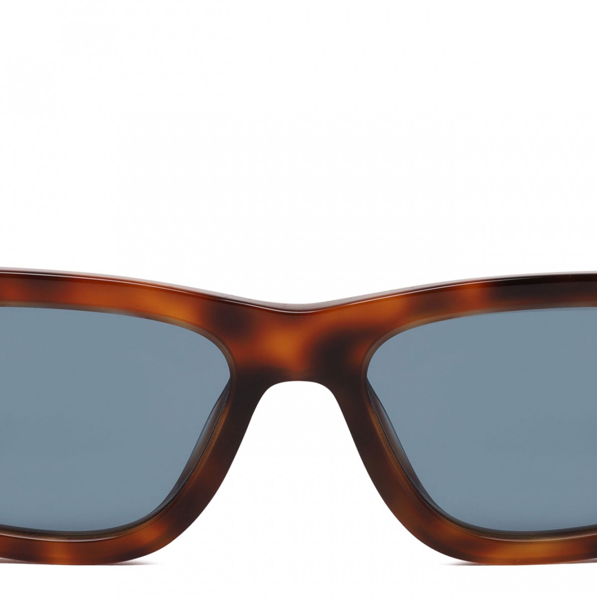 Brown Rectangular Sunglasses