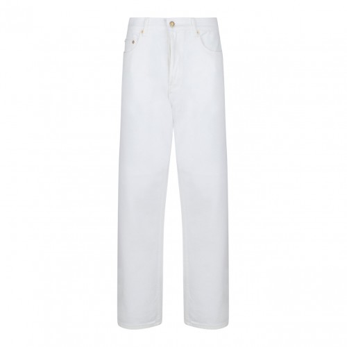 White Star Detail Jeans