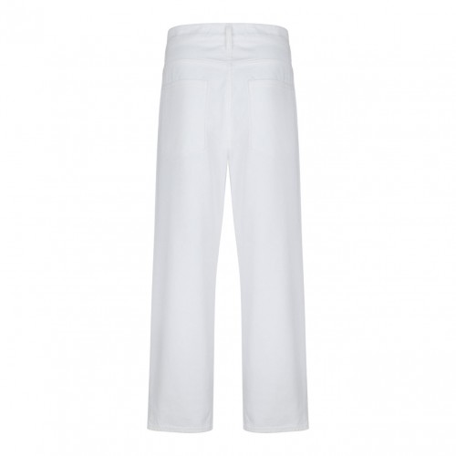 White Star Detail Jeans