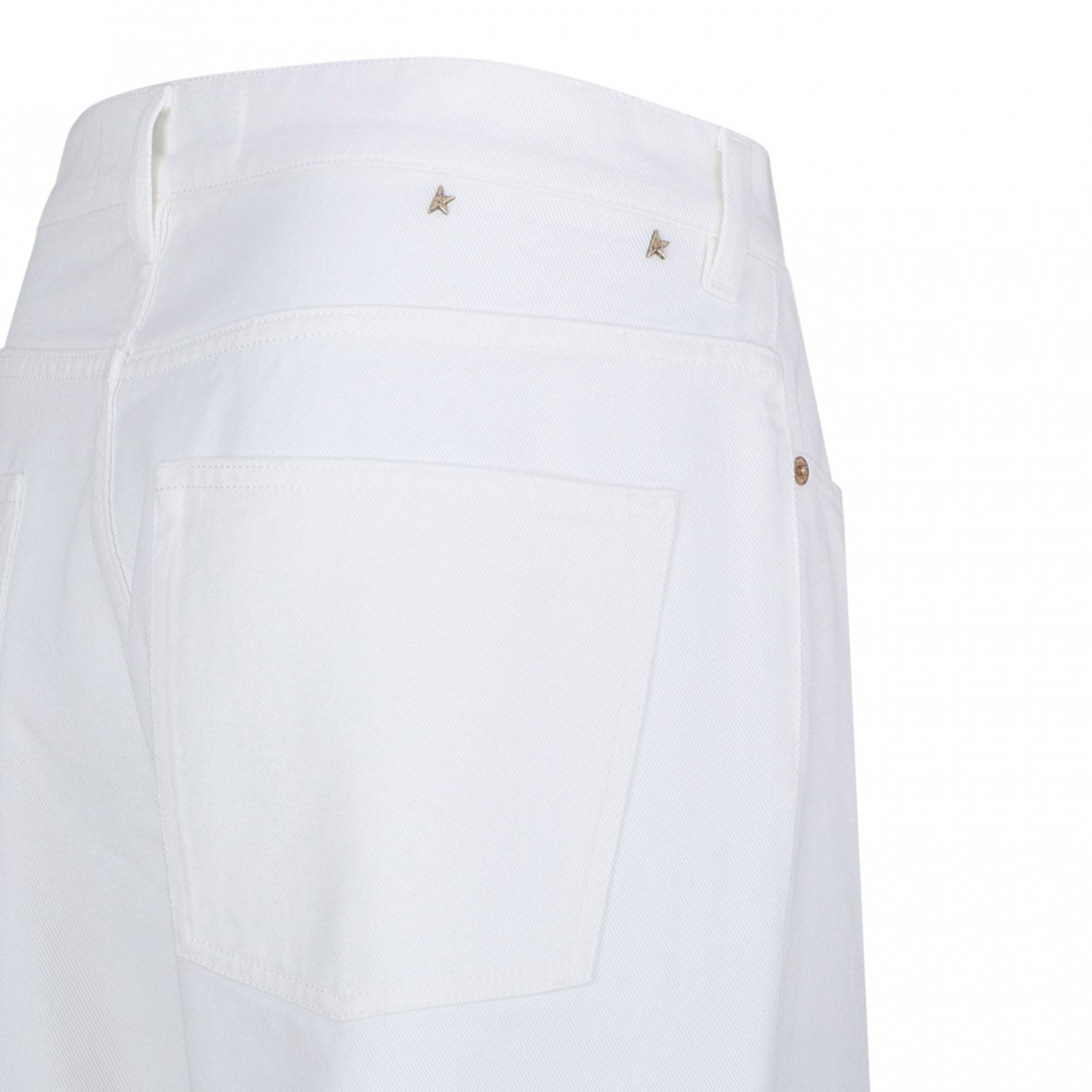 White Star Detail Jeans