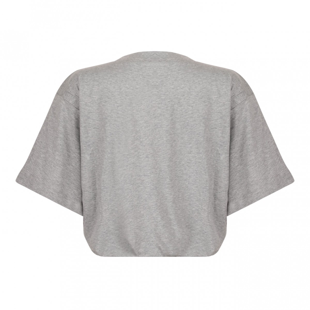 Light Grey Logo Embossed T-Shirt