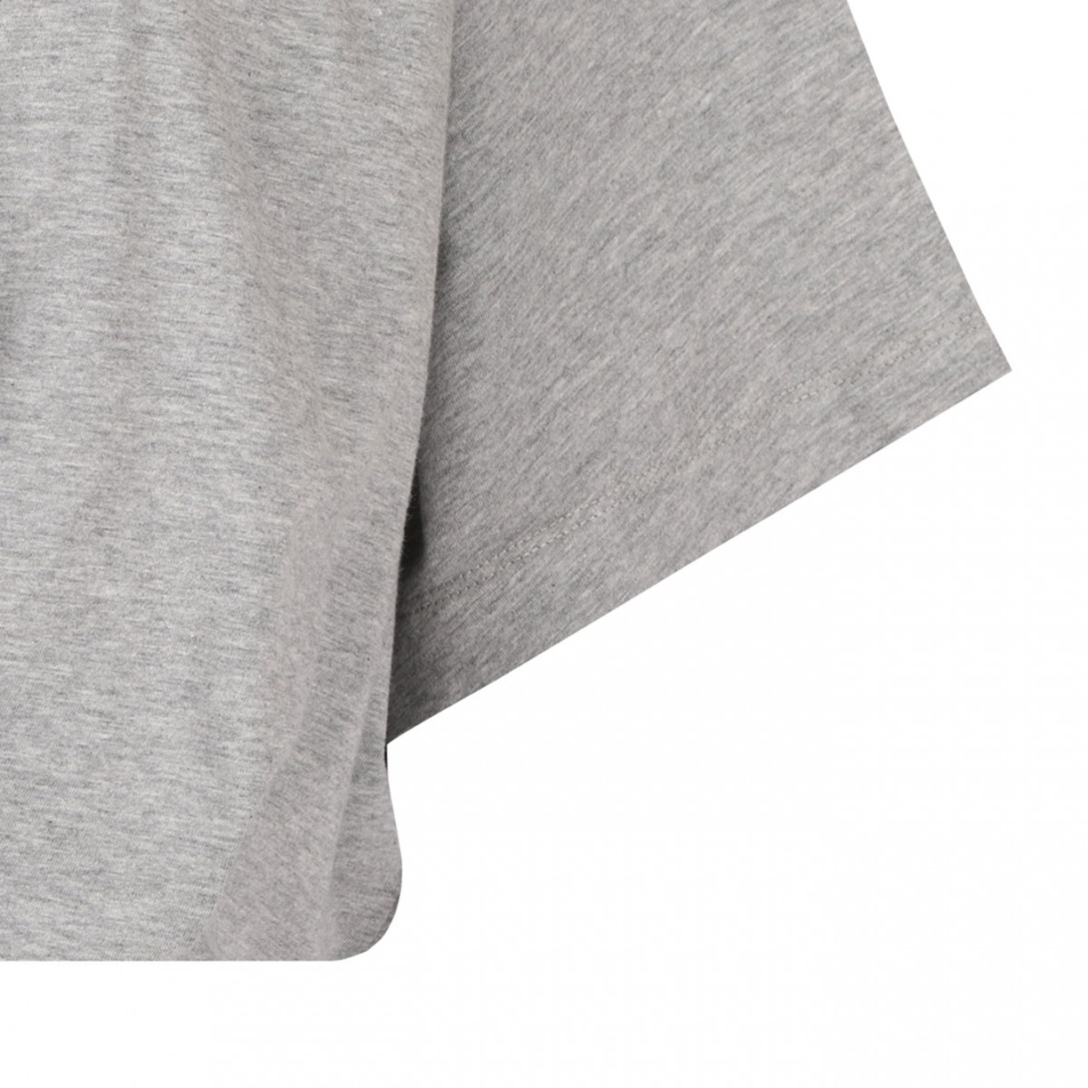 Light Grey Logo Embossed T-Shirt